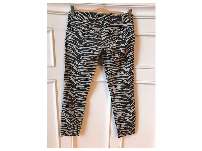 Autre Marque CYCLE Jeans T.FR 38 Cotone Nero - vista 2