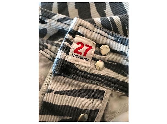Autre Marque CYCLE Jeans T.FR 38 Cotone Nero - vista 4