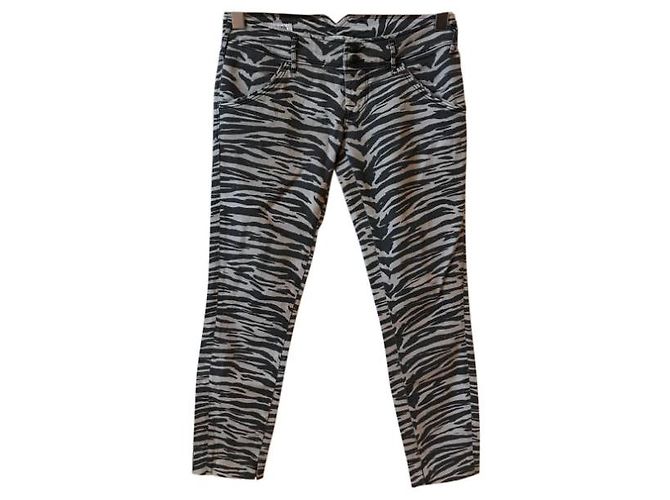 Autre Marque CYCLE Jeans T.FR 38 Cotone Nero - vista 5