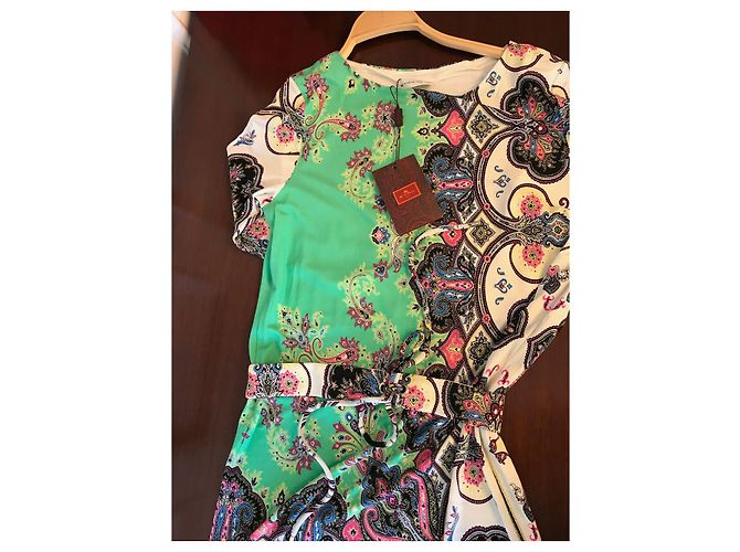 ETRO Kleid T.FR 36 Viskose Mehrfarben - Ansicht 3