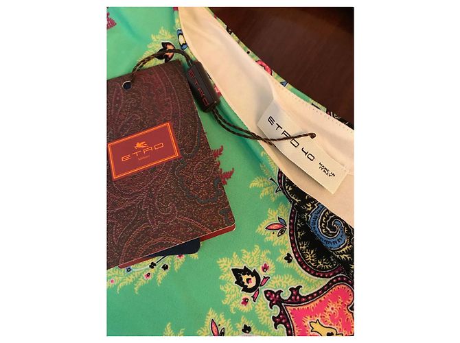 ETRO Kleid T.FR 36 Viskose Mehrfarben - Ansicht 4