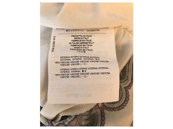 ETRO Kleid T.FR 36 Viskose Mehrfarben - Ansicht 5