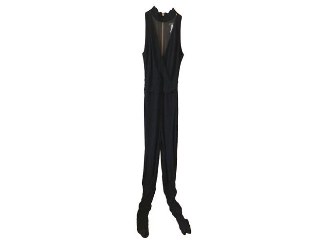 BALMAIN Jumpsuits T.FR 36 Synthetisch Schwarz - Ansicht 8