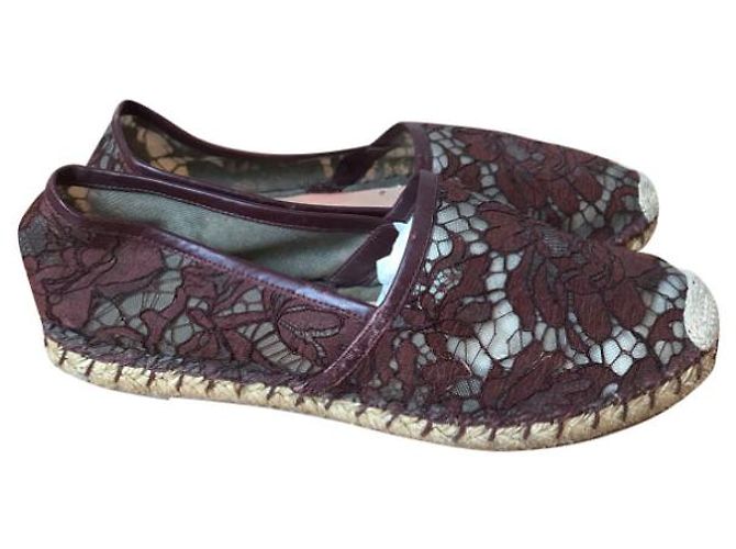 Espadrillas VALENTINO GARAVANI T.EU 38 Pelle Marrone - vista 7