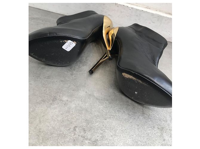 GIUSEPPE ZANOTTI Stivaletti T.EU 37.5 Pelle Nero - vista 4