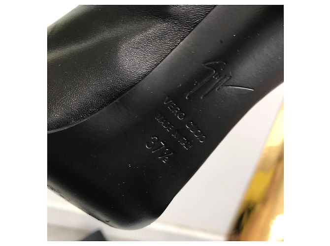 GIUSEPPE ZANOTTI Stivaletti T.EU 37.5 Pelle Nero - vista 5