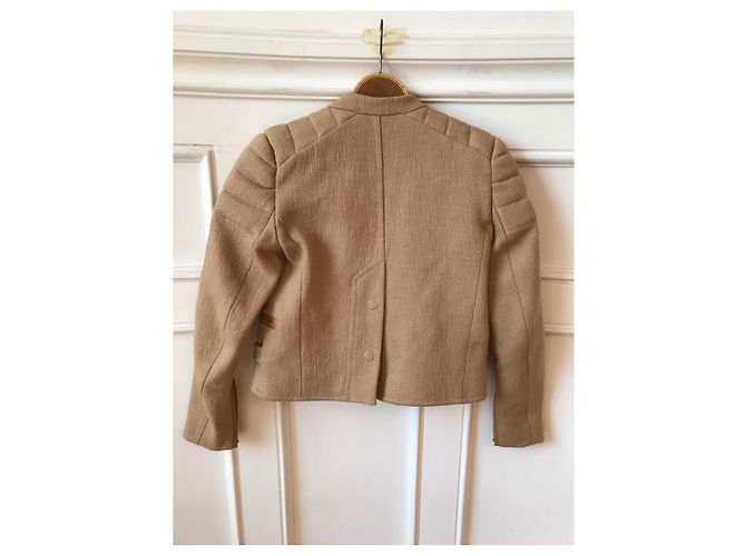 Chaquetas CARVEN T.International S Algodón Beige - vista 3