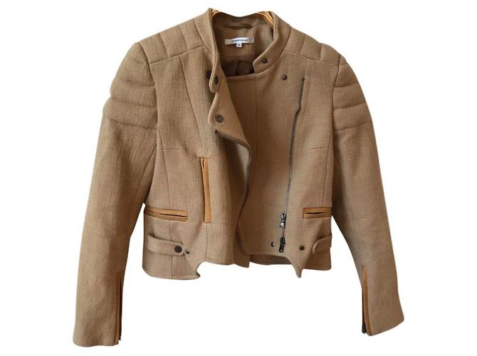 Chaquetas CARVEN T.International S Algodón Beige - vista 6