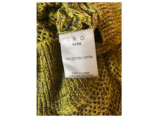 Chaquetas IRO T.International S Algodón Verde - vista 4