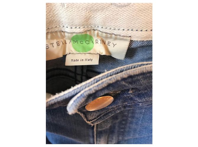 Stella Mc Cartney Jeans STELLA MCCARTNEY T.US 26 Algodón Azul - vista 3