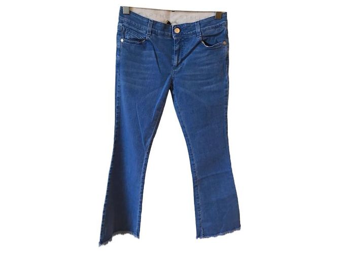 Stella Mc Cartney Jeans STELLA MCCARTNEY T.US 26 Algodón Azul - vista 5
