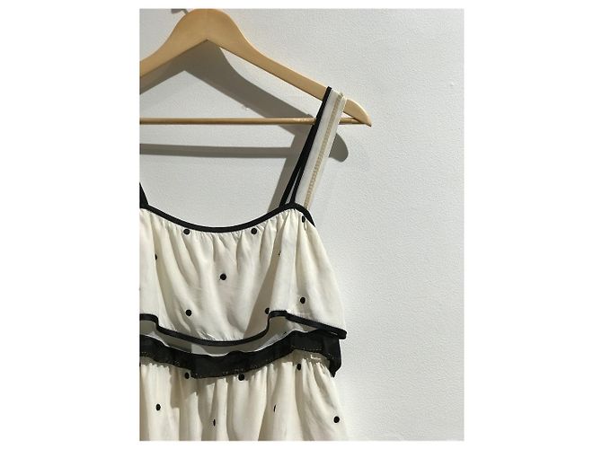 Vestido MARC JACOBS T.US 2 de seda Blanco - vista 3