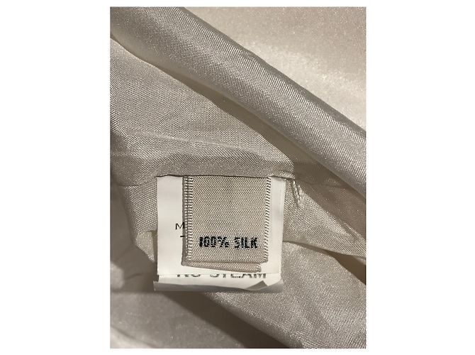Vestido MARC JACOBS T.US 2 de seda Blanco - vista 5