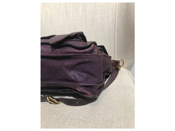 PROENZA SCHOULER Borse T. Pelle Porpora - vista 4
