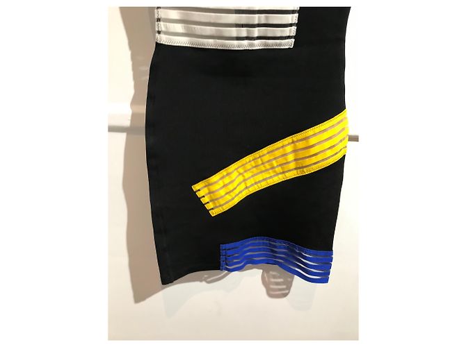Vestidos CHRISTOPHER KANE T.International S Viscosa Negro - vista 3