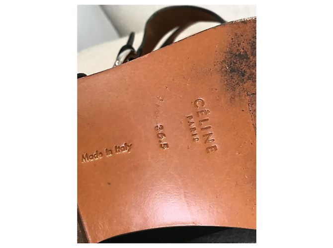 Céline Sandali CELINE T.EU 36.5 Camoscio Nero - vista 5