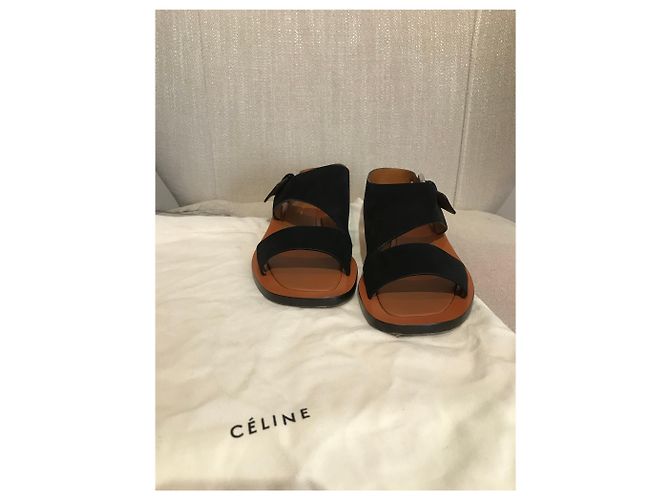Céline Sandali CELINE T.EU 36.5 Camoscio Nero - vista 7