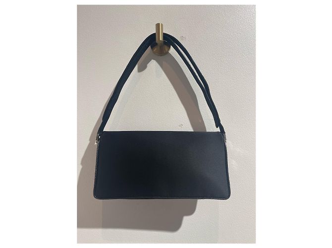 Baguette Borse FENDI T. Tessuto Nero - vista 6