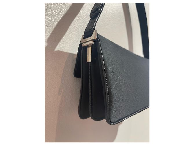 Baguette Borse FENDI T. Tessuto Nero - vista 8