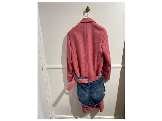 Cappotti LOEWE T.IT 46 Lana Rosa - vista 4