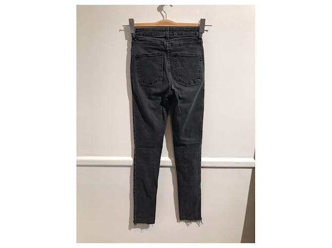 ACNE STUDIOS Jeans T.FR 34 Cotone Nero - vista 3