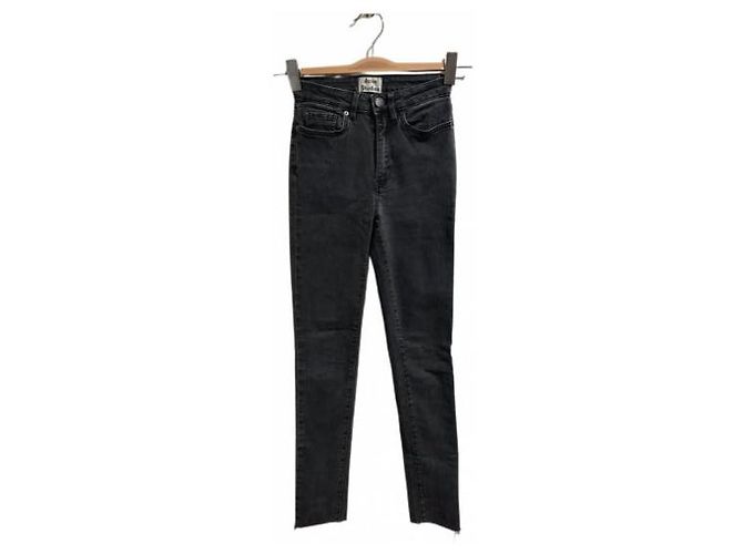 ACNE STUDIOS Jeans T.FR 34 Cotone Nero - vista 7