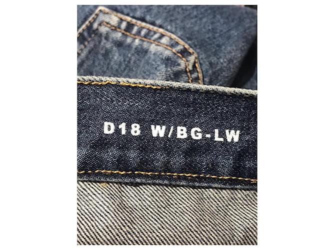 SAINT LAURENT Jeans T.FR 36 Algodón Azul - vista 7