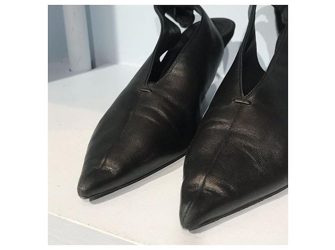 Céline CELINE Absätze T.EU 37.5 Leder Schwarz - Ansicht 4