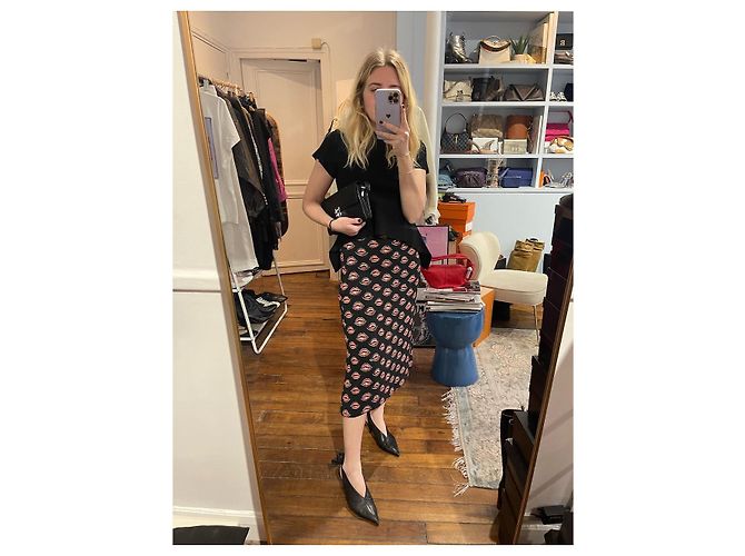 Céline CELINE Absätze T.EU 37.5 Leder Schwarz - Ansicht 8