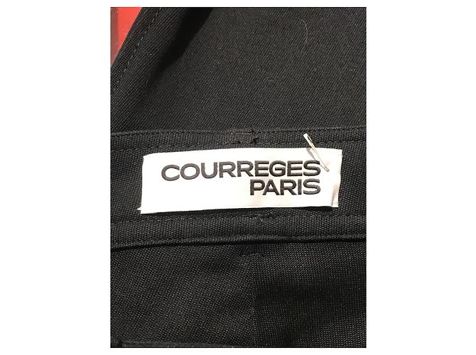 Pantalones COURREGES T.International M Algodón Negro - vista 5