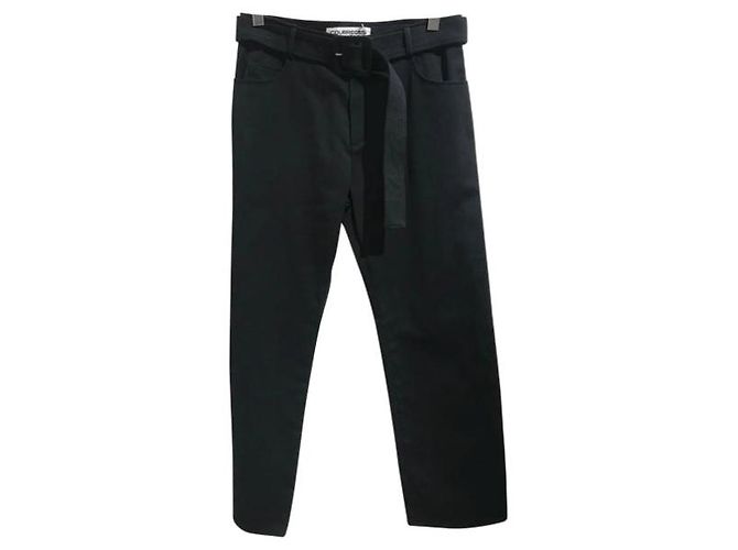 Pantalones COURREGES T.International M Algodón Negro - vista 7
