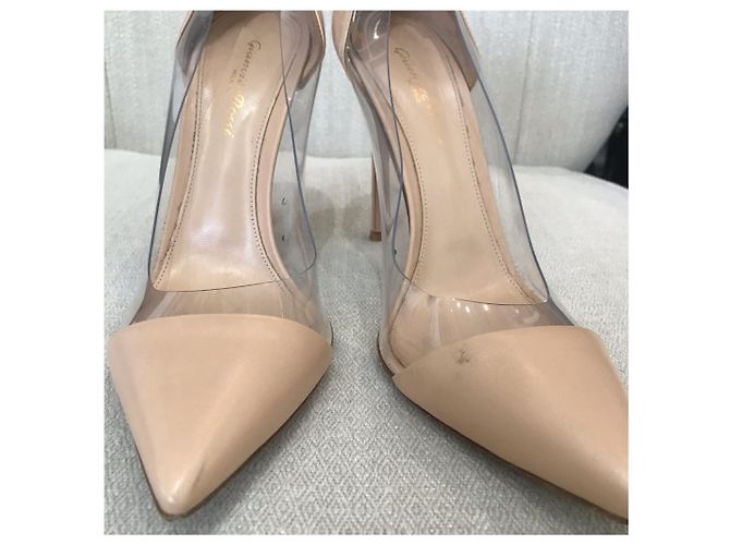 GIANVITO ROSSI Absätze T.EU 40 Leder Beige - Ansicht 3