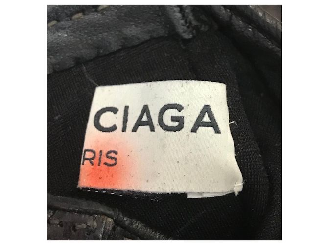 BALENCIAGA Handschuhe T.Zoll 7 Leder Schwarz - Ansicht 7
