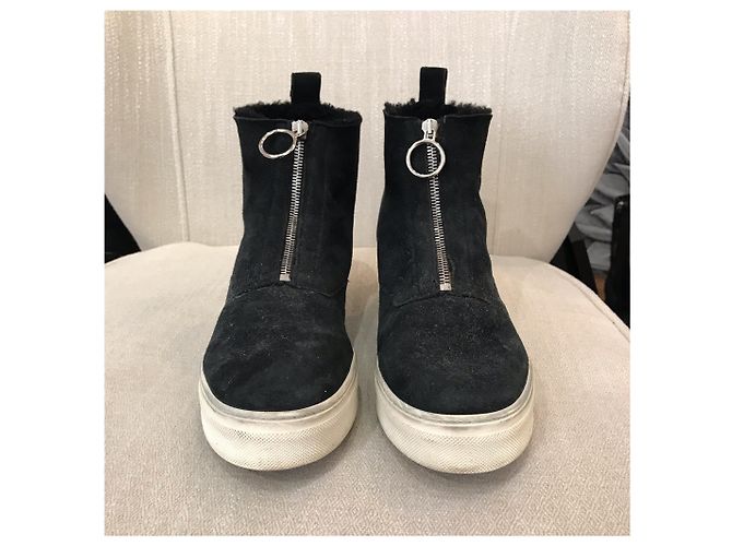 Céline Sneakers CELINE T.EU 38 Camoscio Nero - vista 2