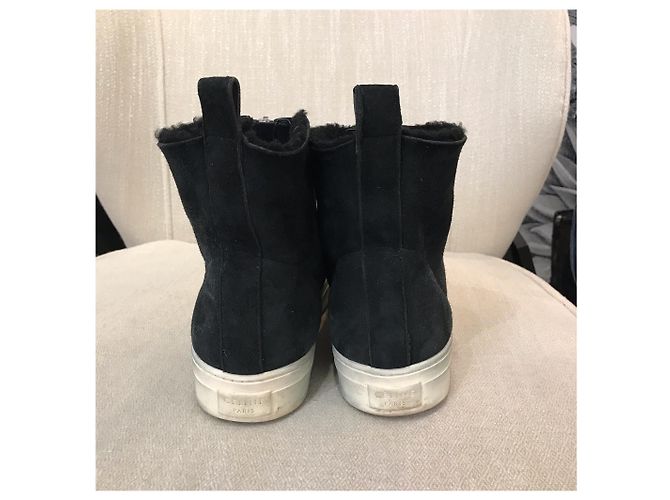 Céline Sneakers CELINE T.EU 38 Camoscio Nero - vista 3