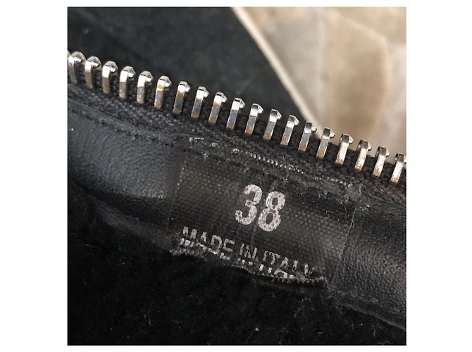 Céline Sneakers CELINE T.EU 38 Camoscio Nero - vista 7