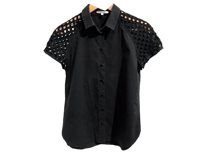 CARVEN Tops T.International M Algodón Negro - vista 6