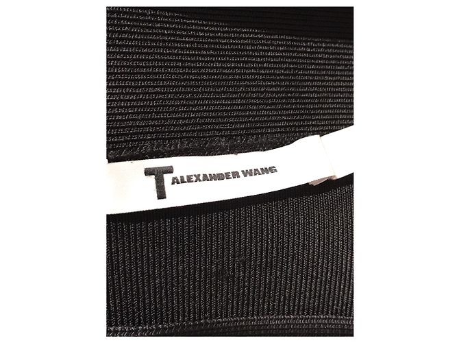 Faldas ALEXANDER WANG T.International M Viscosa Negro - vista 3