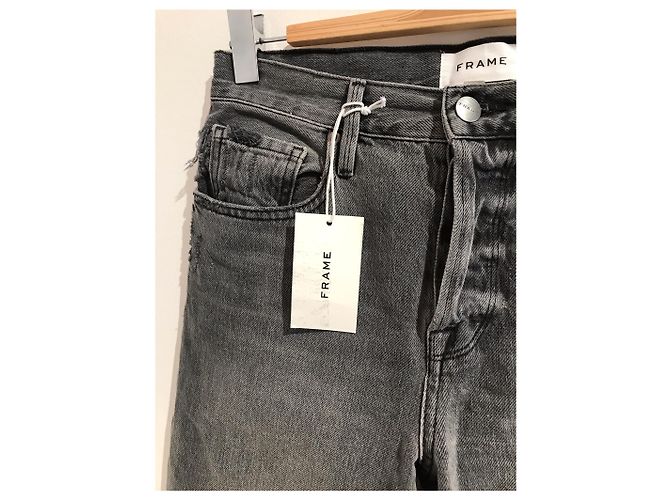 & Other Stories FRAME Jeans T.FR 36 Denim - Jeans Gris - vista 2