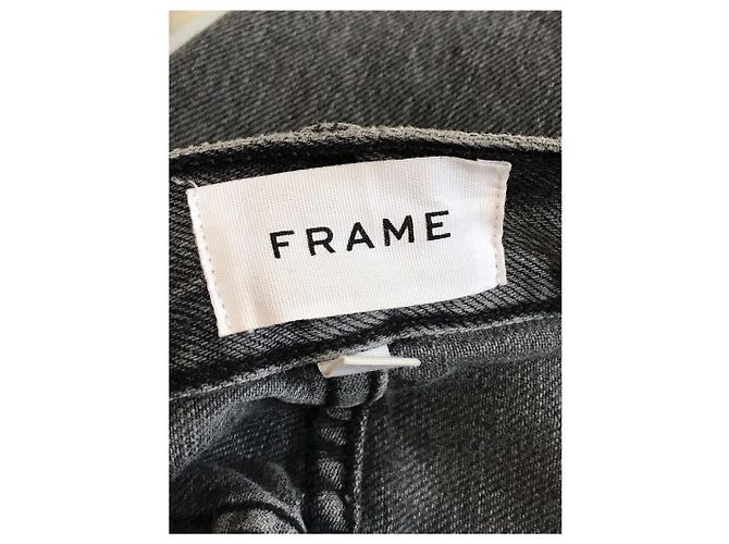 & Other Stories FRAME Jeans T.FR 36 Denim - Jeans Gris - vista 4