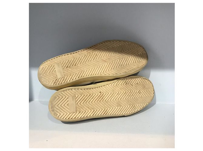 Sneaker SAINT LAURENT T.EU 40 Leder Weiß - Ansicht 5