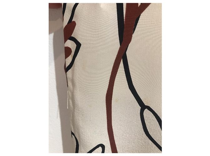 Faldas MARNI T.International L Seda Crudo - vista 2