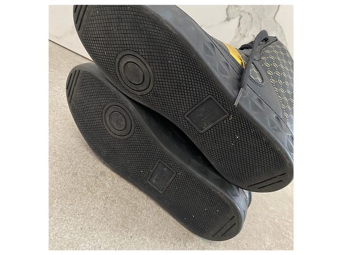 Sneakers GUCCI T.EU 39 Pelle Nero - vista 7