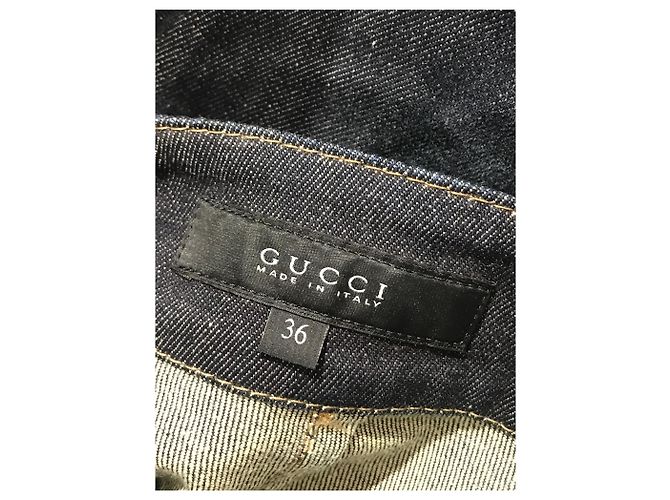 Jeans GUCCI T.FR 36 Cotone Blu - vista 5