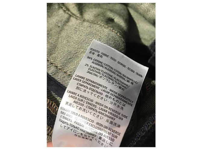 Jeans GUCCI T.FR 36 Cotone Blu - vista 6