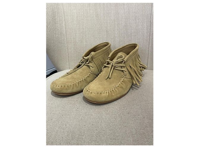 Botines LOEWE T.EU 41 Ante Beige - vista 3