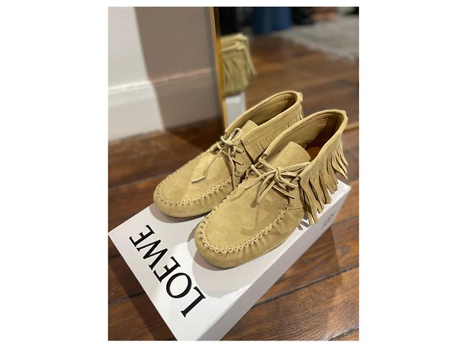 Botines LOEWE T.EU 41 Ante Beige - vista 8