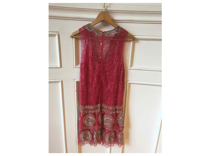 JENNY PACKHAM Kleid T.FR 38 Polyester Pink - Ansicht 2