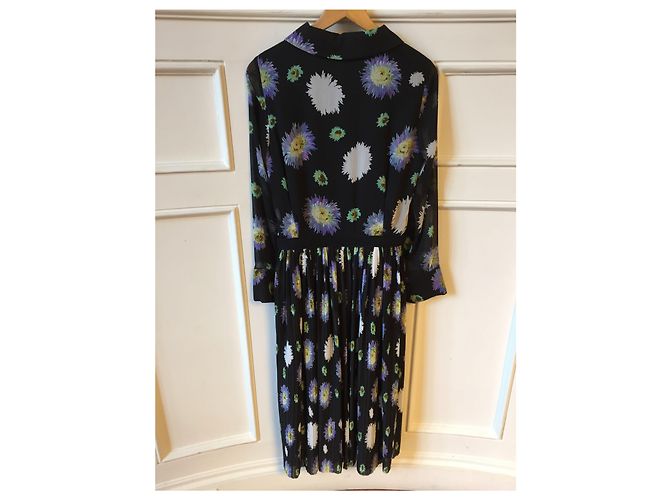 KENZO Kleider T.FR 36 Polyester Schwarz - Ansicht 2