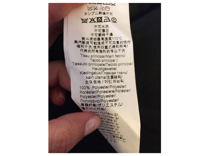 KENZO Kleider T.FR 36 Polyester Schwarz - Ansicht 5